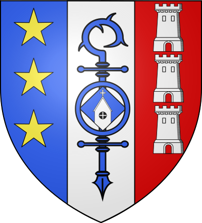 Blason de la commune Lamonzie-Saint-Martin