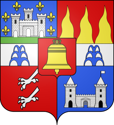 Blason de la commune Lisle