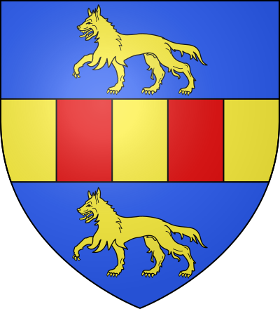 Blason de la commune Lusignac
