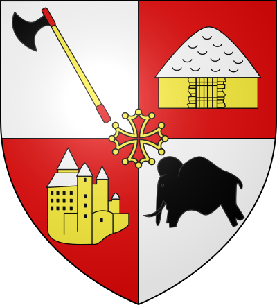 Blason de la commune Meyrals