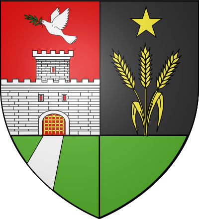 Blason de la commune Montagrier