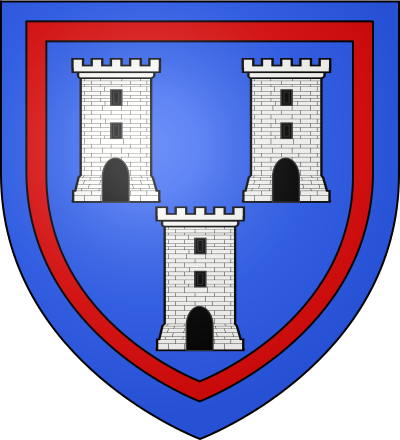 Blason de la commune Piégut-Pluviers