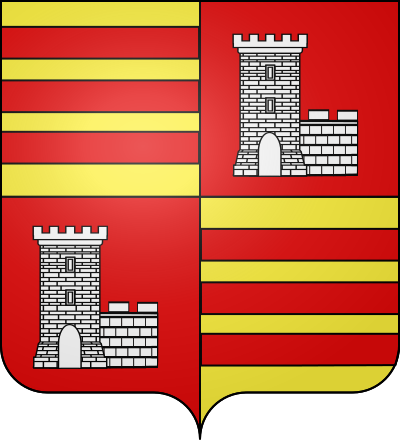 Blason de la commune La Roche-Chalais