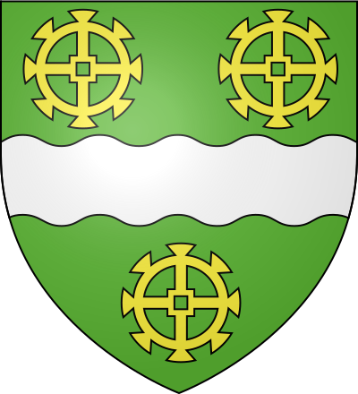 Blason de la commune Sagelat