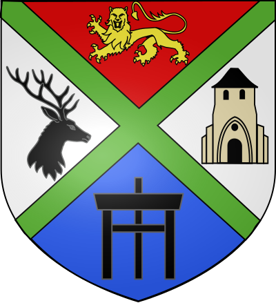 Blason de la commune Saint-André-de-Double