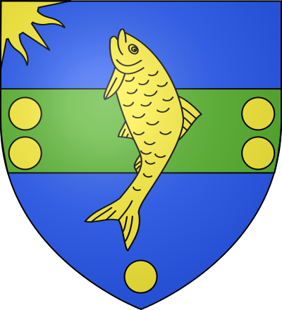 Blason de la commune Saint-Cybranet