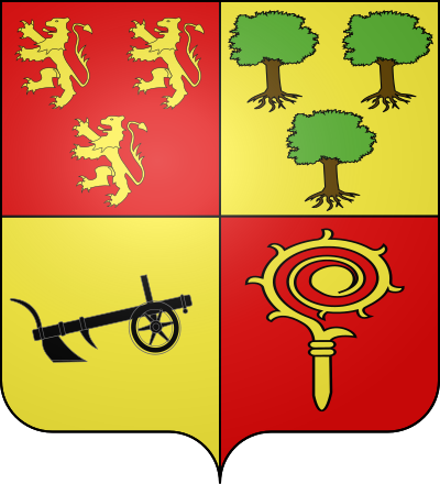 Blason de la commune Saint-Félix-de-Villadeix
