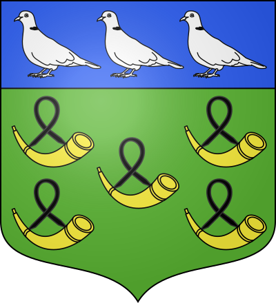 Blason de la commune Saint-Géraud-de-Corps
