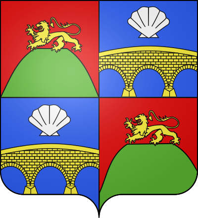 Blason de la commune Saint-Germain-et-Mons