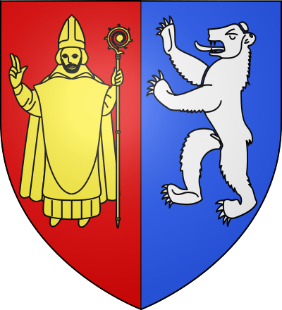 Blason de la commune Saint-Martial-d'Artenset
