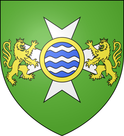 Blason de la commune Saint-Martial-de-Valette