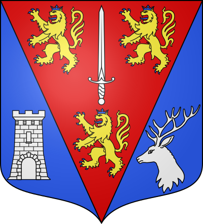 Blason de la commune Saint-Martin-des-Combes