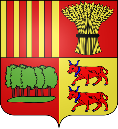 Blason de la commune Saint-Méard-de-Gurçon