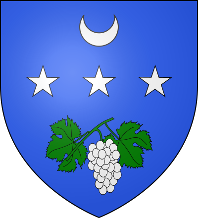 Blason de la commune Saint-Pierre-de-Frugie