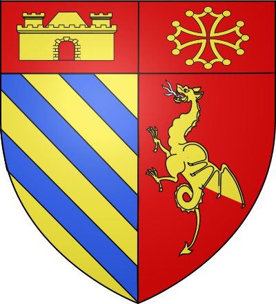 Blason de la commune Saint-Sauveur
