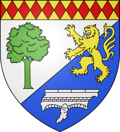 Blason de la commune Saint-Vincent-Jalmoutiers