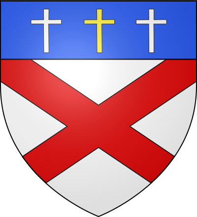Blason de la commune Sainte-Croix-de-Mareuil