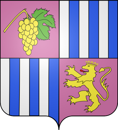 Blason de la commune Saussignac