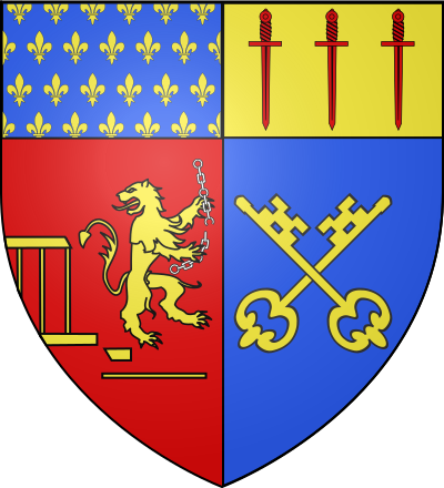 Blason de la commune Terrasson-Lavilledieu