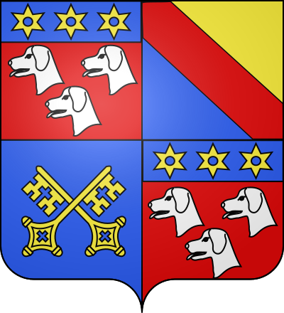 Blason de la commune Thénac