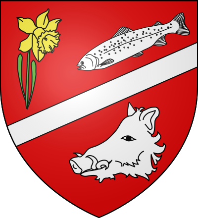 Blason de la commune Bart