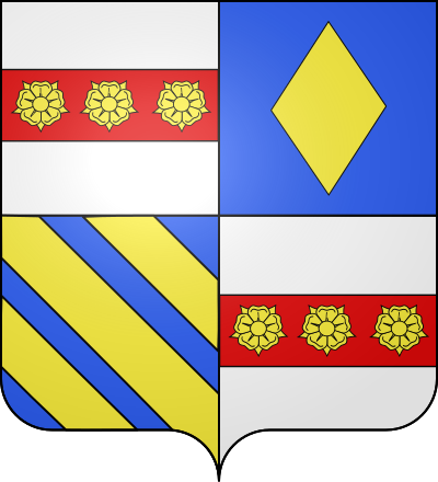 Blason de la commune Chevigney-lès-Vercel