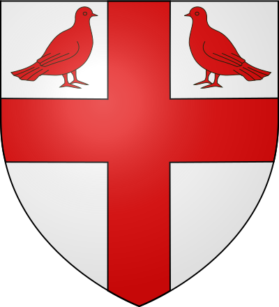 Blason de la commune Colombier-Fontaine
