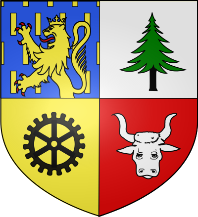 Blason de la commune Damprichard