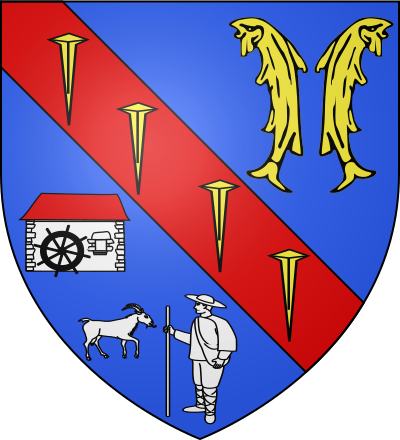 Blason de la commune Dung