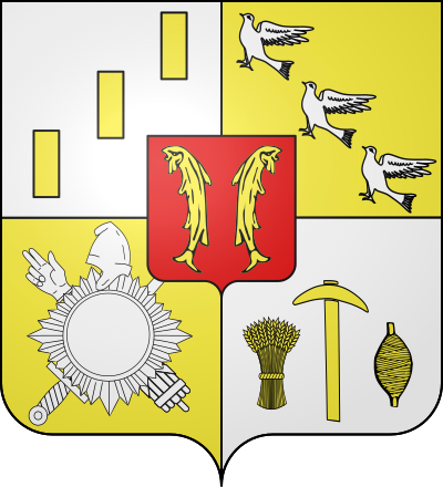 Blason de la commune Exincourt