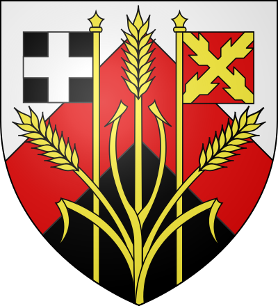 Blason de la commune Lantenne-Vertière