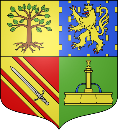 Blason de la commune Marchaux-Chaudefontaine