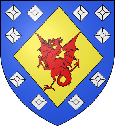 Blason de la commune Mazerolles-le-Salin