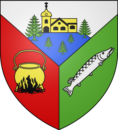 Blason de la commune Montperreux