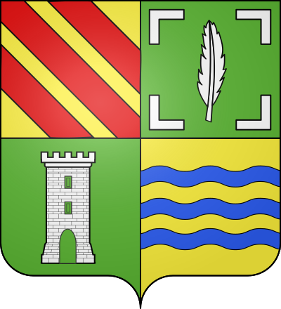 Blason de la commune Ollans