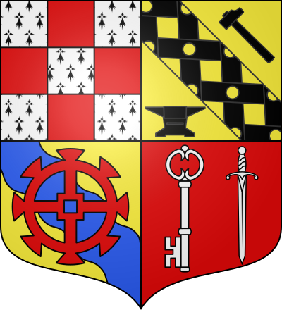 Blason de la commune Rigney