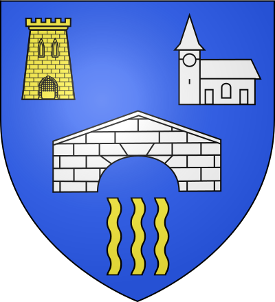 Blason de la commune Saint-Maurice-Colombier