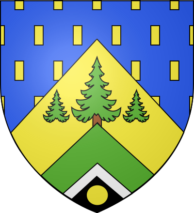 Blason de la commune Serre-les-Sapins