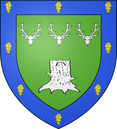 Blason de la commune Les Terres-de-Chaux