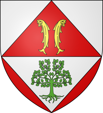 Blason de la commune Verne