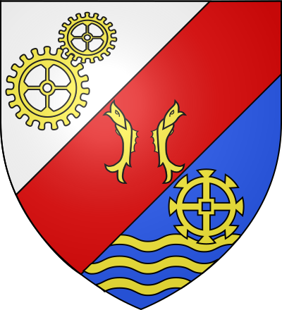 Blason de la commune Vieux-Charmont