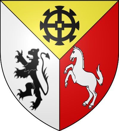 Blason de la commune Vyt-lès-Belvoir