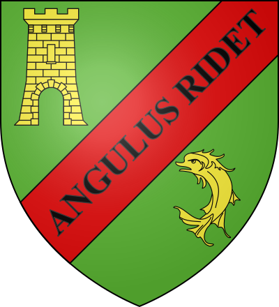 Blason de la commune Bourdeaux