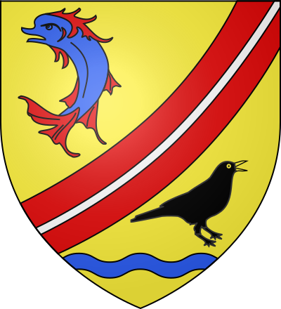 Blason de la commune Chantemerle-les-Blés