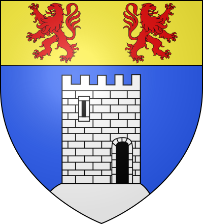 Blason de la commune Lachau