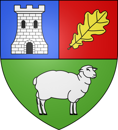 Blason de la commune Montmeyran