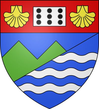 Blason de la commune Mours-Saint-Eusèbe