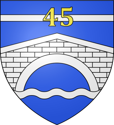 Blason de la commune Pont-de-l'Isère