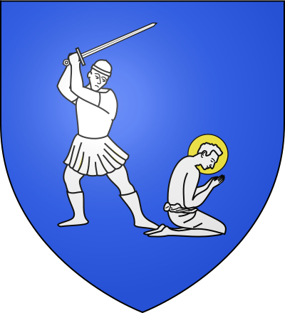 Blason de la commune Saint-Pantaléon-les-Vignes