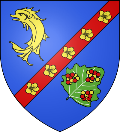 Blason de la commune Saint-Sorlin-en-Valloire